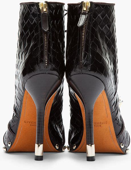 givenchy open toe boots.